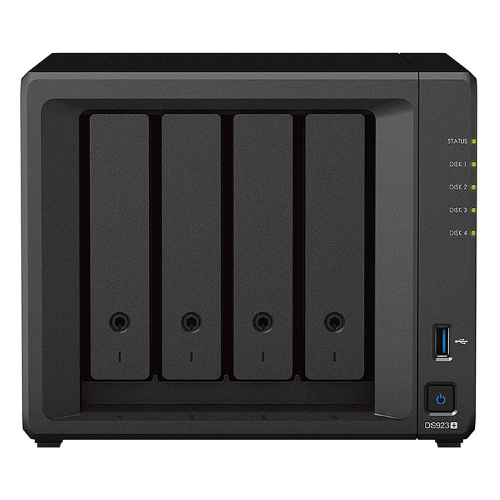 DiskStation Synology DS923+ boitier 4 Disques vue de face