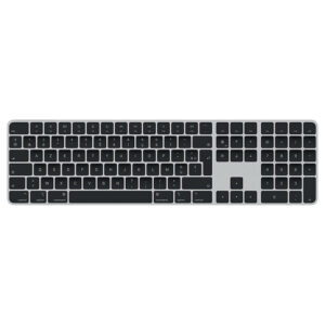 Apple Magic Keyboard avec Touch ID et pavé numérique Noir-FR