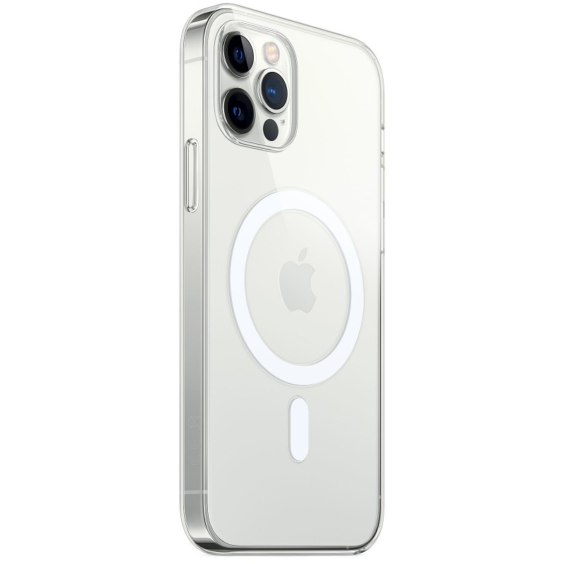 Coque transparente avec MagSafe pour iPhone 12 Pro Max